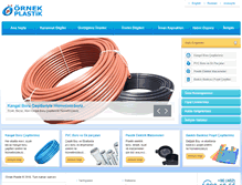 Tablet Screenshot of ornekplastiksan.com